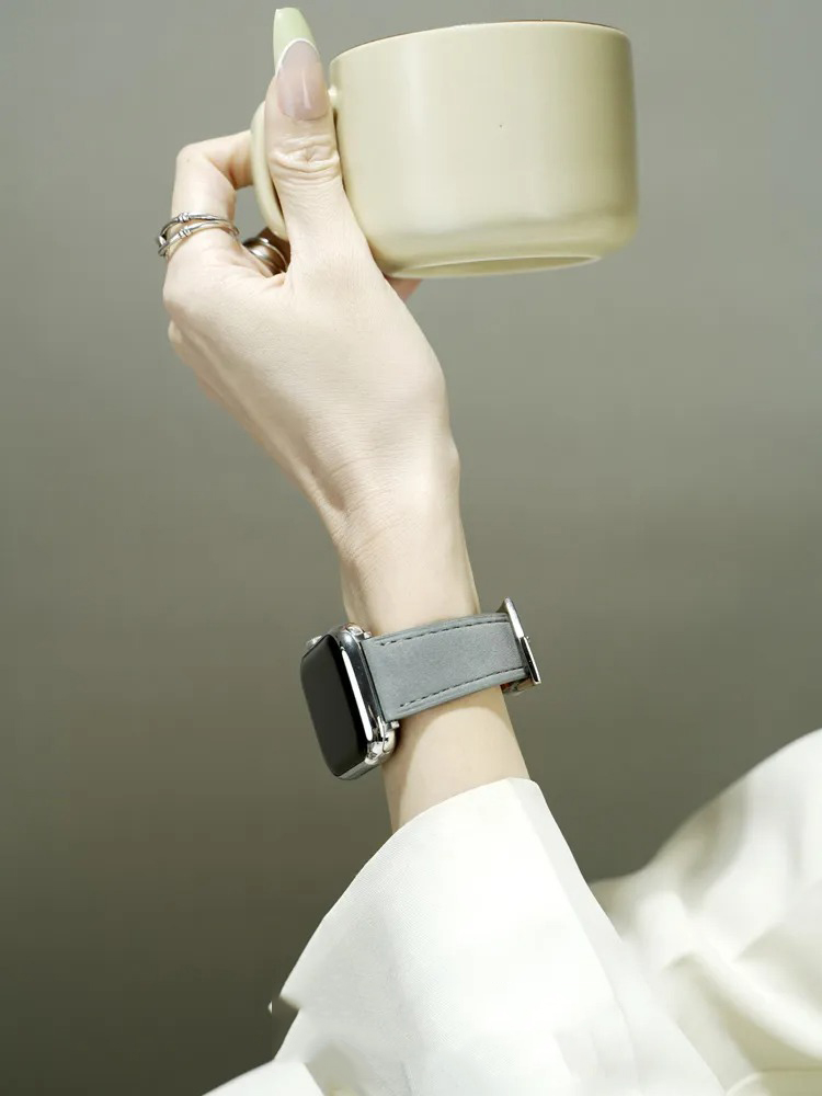 Cashmere Suede Leather Band for Apple Watch