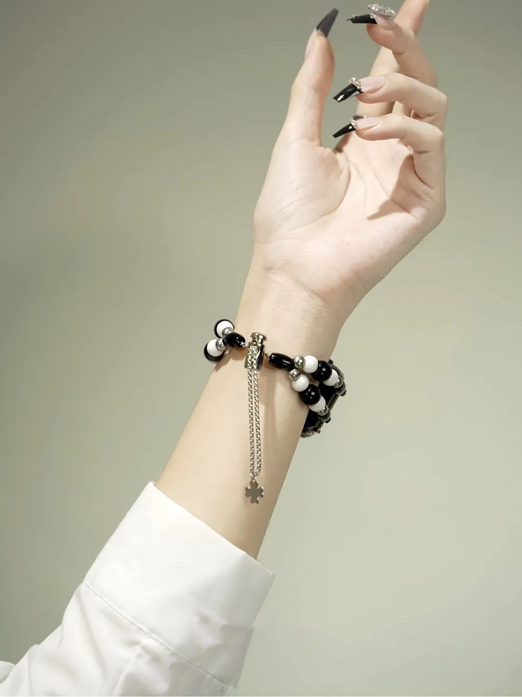 Crystal Agate Beaded Band for Apple Watch