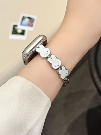 Easter Series Bunny Metal Band for Apple Watch