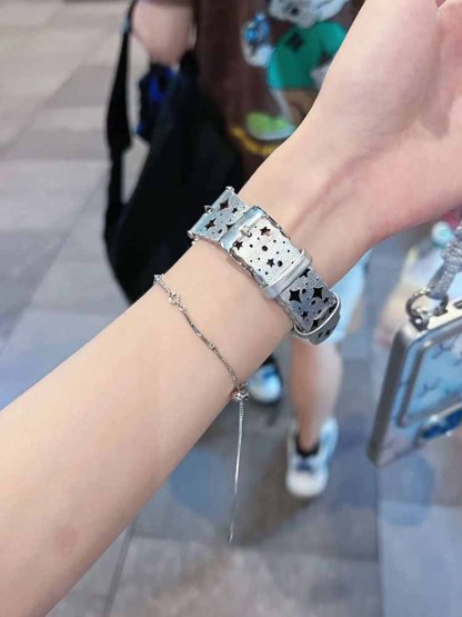 Hollow Starry Sky Leather Band