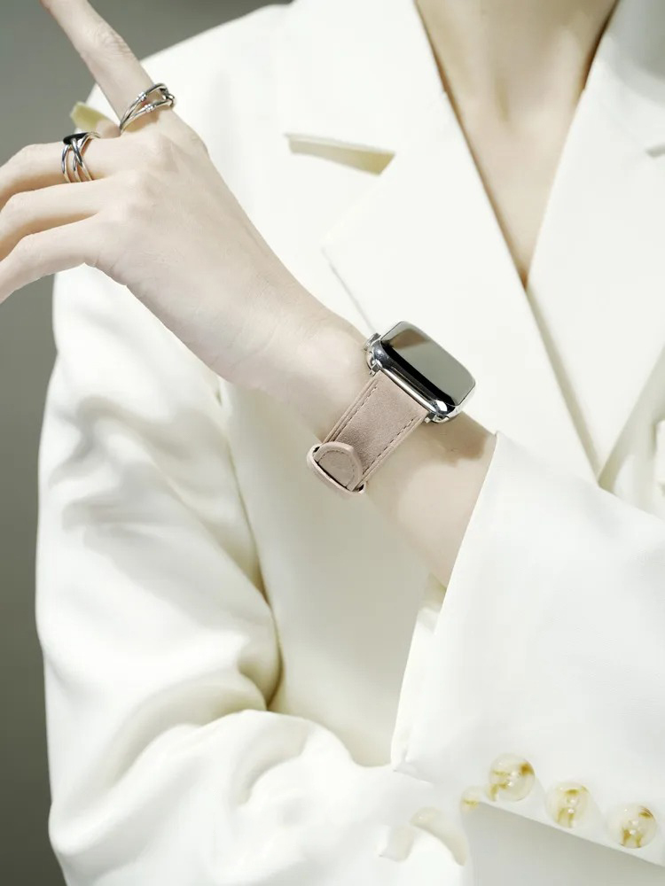 Cashmere Suede Leather Band for Apple Watch