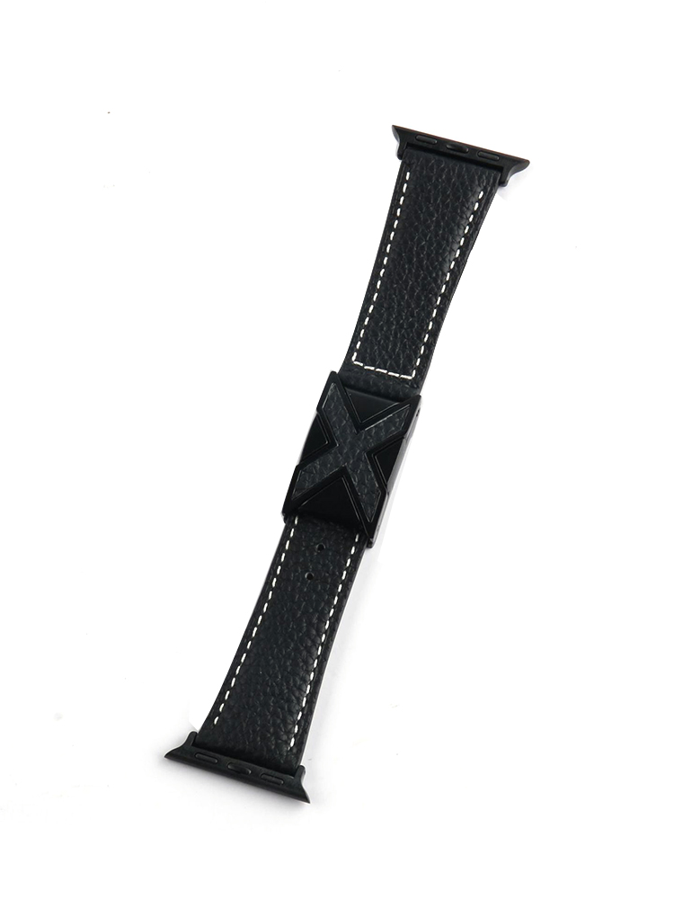 X Letter Magnetic Leather Apple Watch Band - Tatanband