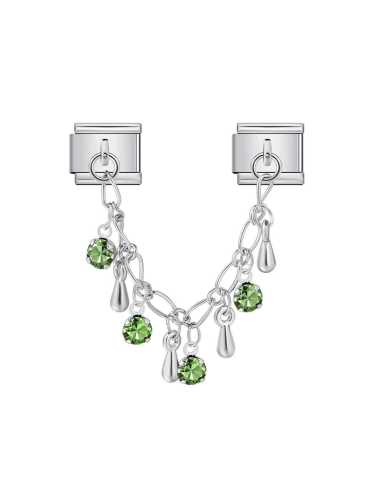 Butterfly and Star Chain Pendant Modular Charm