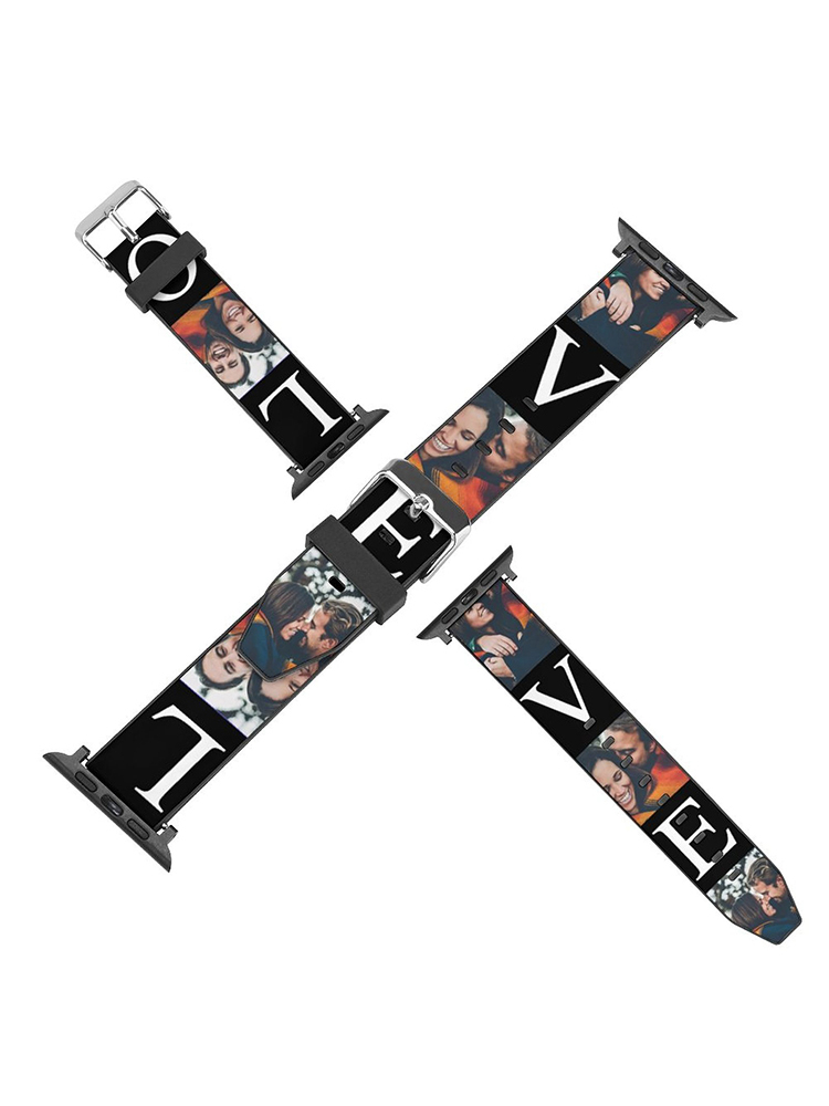 Custom Apple Watch Band Love Photo Template