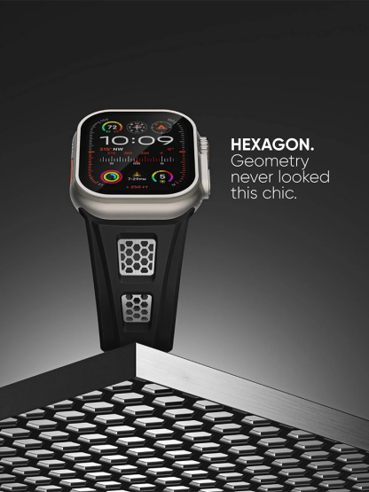 Grid Rugged Sport Silicone Band