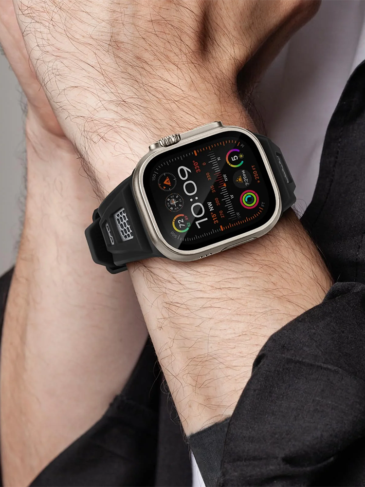 Grid Rugged Sport Silicone Band