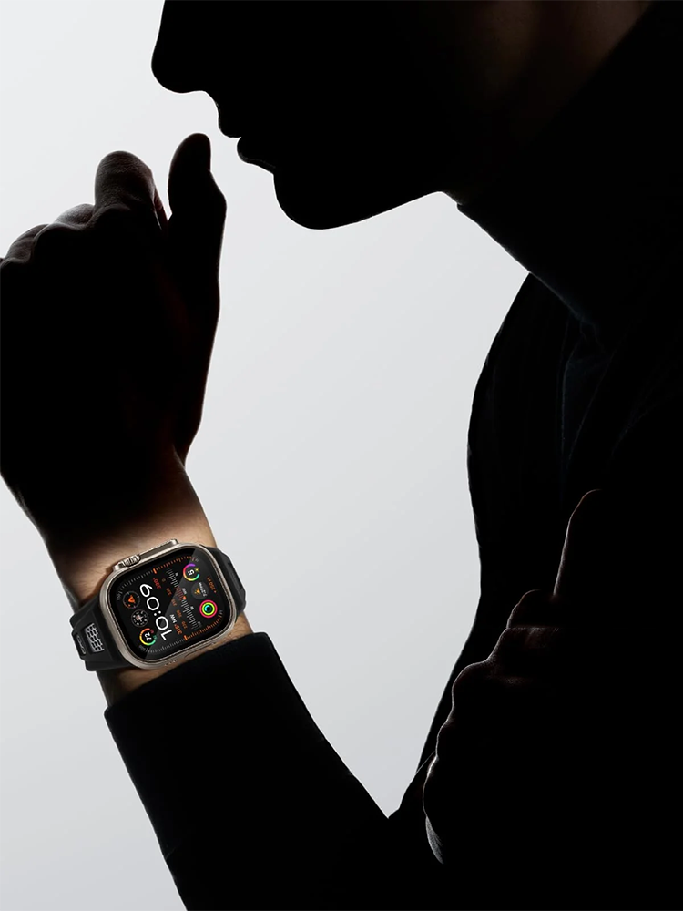 Grid Rugged Sport Silicone Band