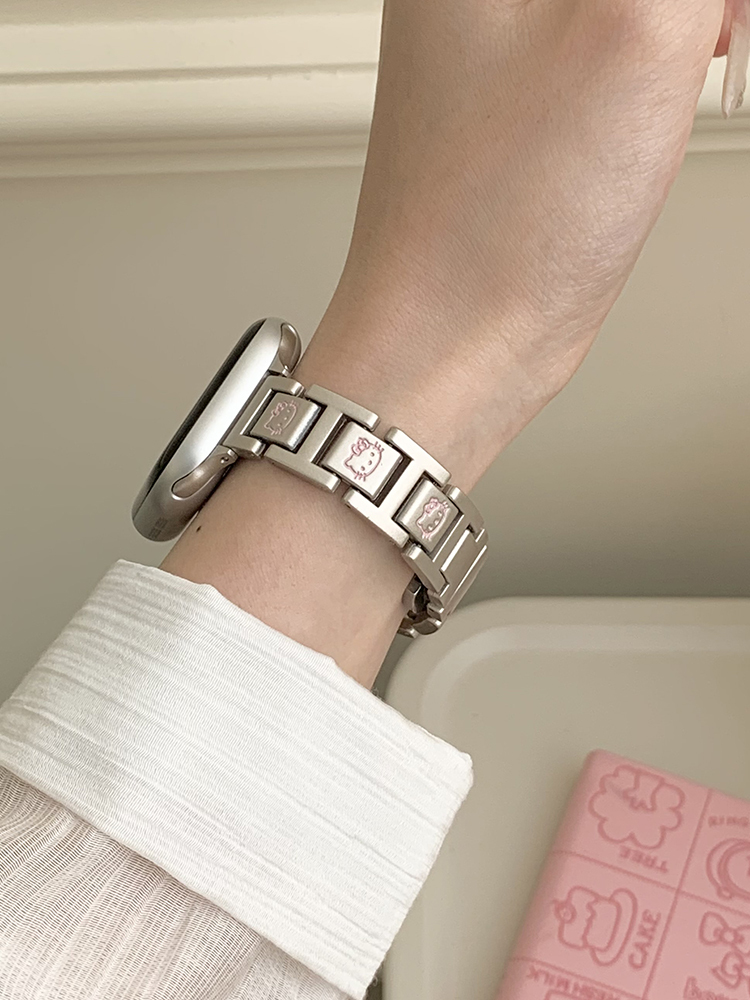 Kitty Avatar Stainless Steel Band
