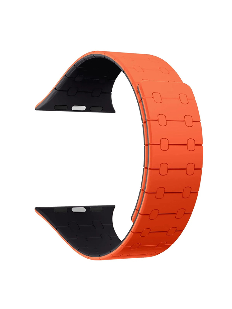 Two-color Magnetic Silicone Apple Watch Band - Tatanband