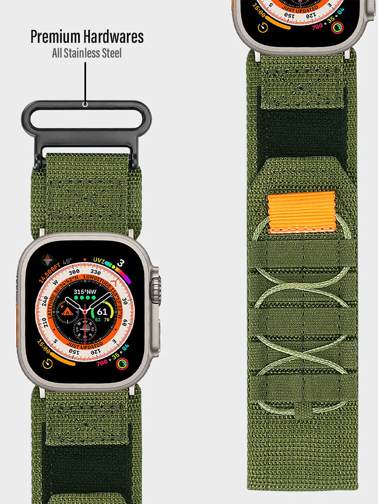 Outdoor Canvas Loop Velcro Nylon Band