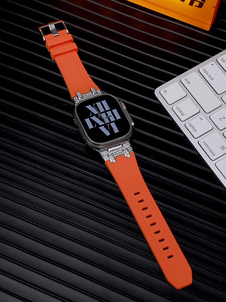 Diamond Connector Silicone Band