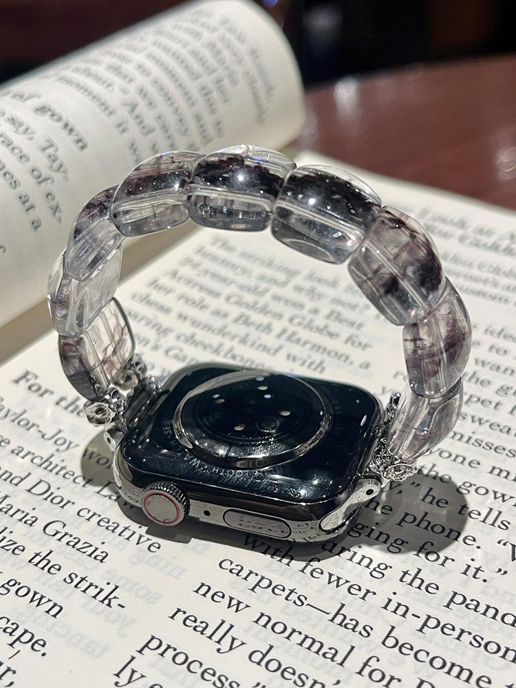 Watercolor Clear Crystal Band