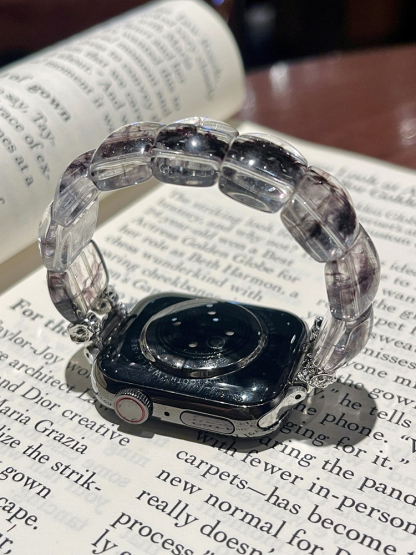 Watercolor Clear Crystal Band