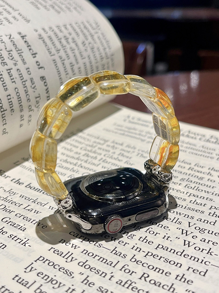 Watercolor Clear Crystal Band