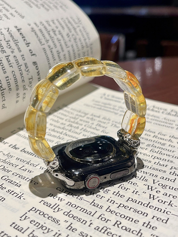 Watercolor Clear Crystal Band