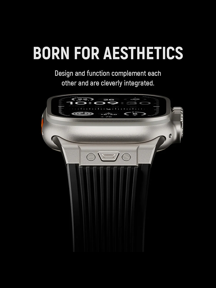 RM Designer Streamlined Silicone Band