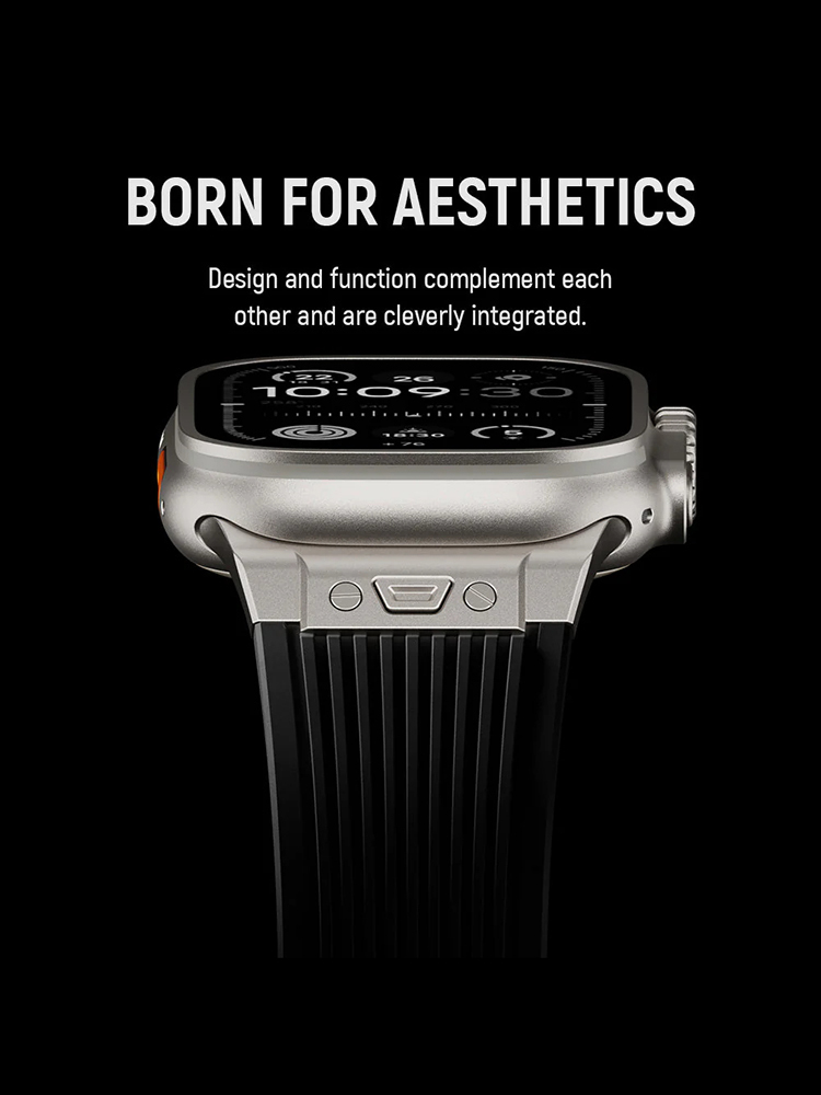 RM Designer Streamlined Silicone Band