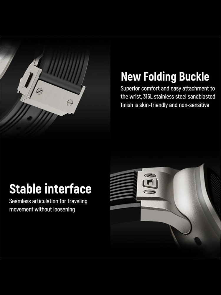 RM Designer Streamlined Silicone Band