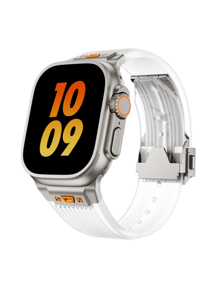 RM Transparent Silicone Apple Watch Band - Tatanband