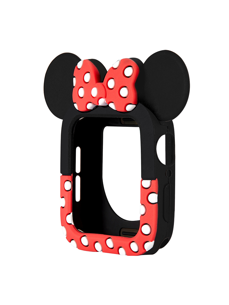 Minnie Polka Dot Pattern Silicone Protective Case