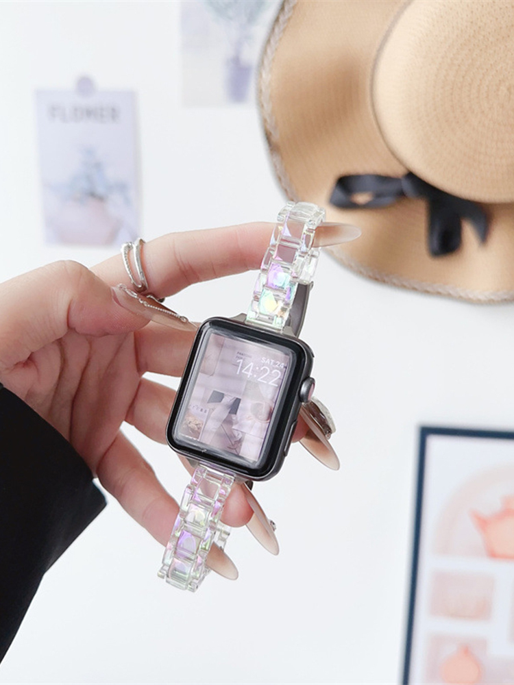 3-link Slim Laser Resin Band