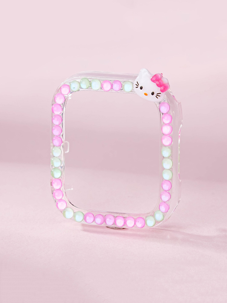 Colored Beads Handmade PVC Protective Case