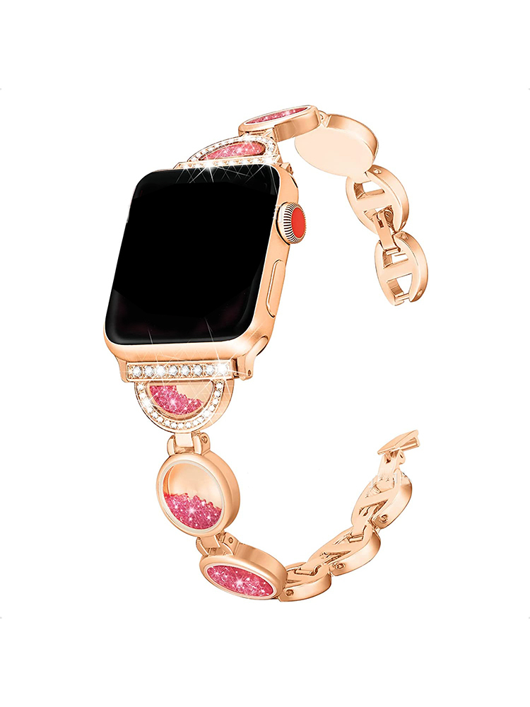 Round Quicksand Stainless Steel Band