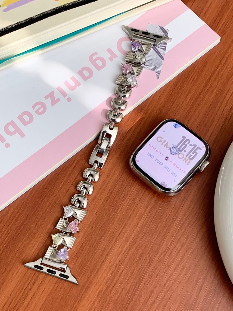 Candy Zircon Metal Band for Apple Watch