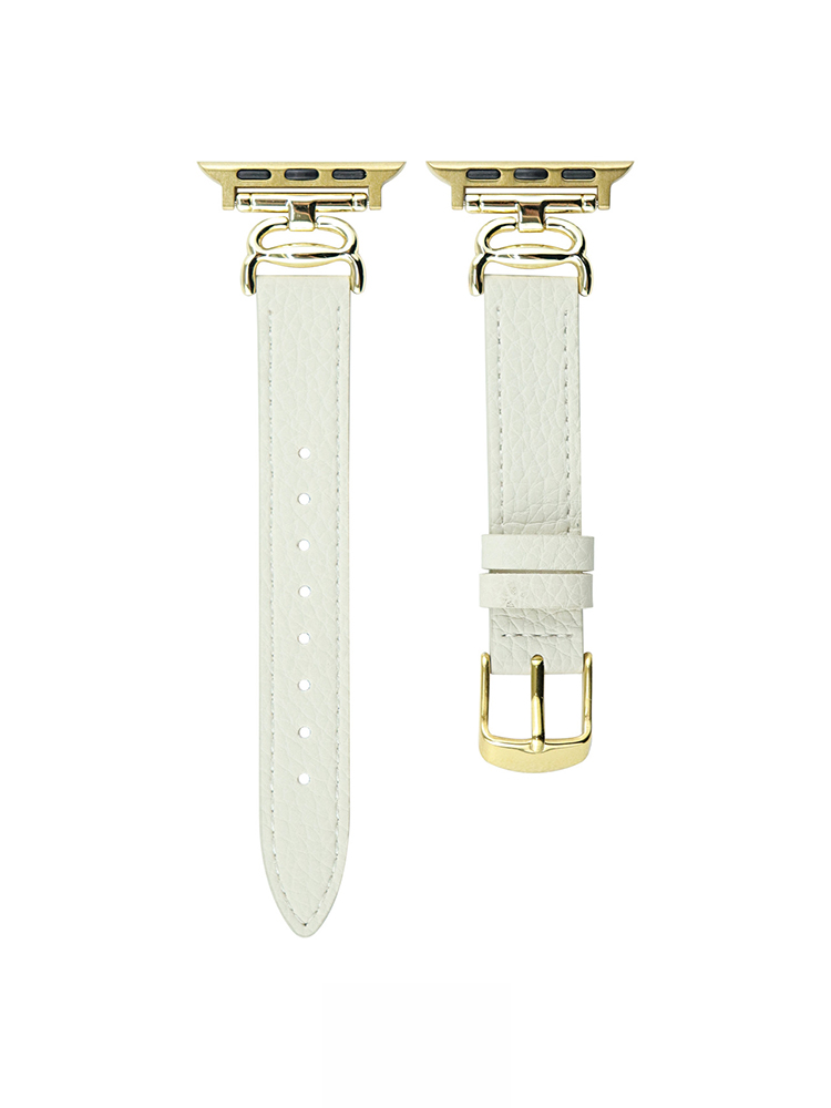 Crab Buckle Leather Band for Apple Watch