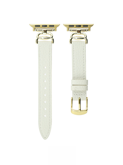 Crab Buckle Leather Band for Apple Watch