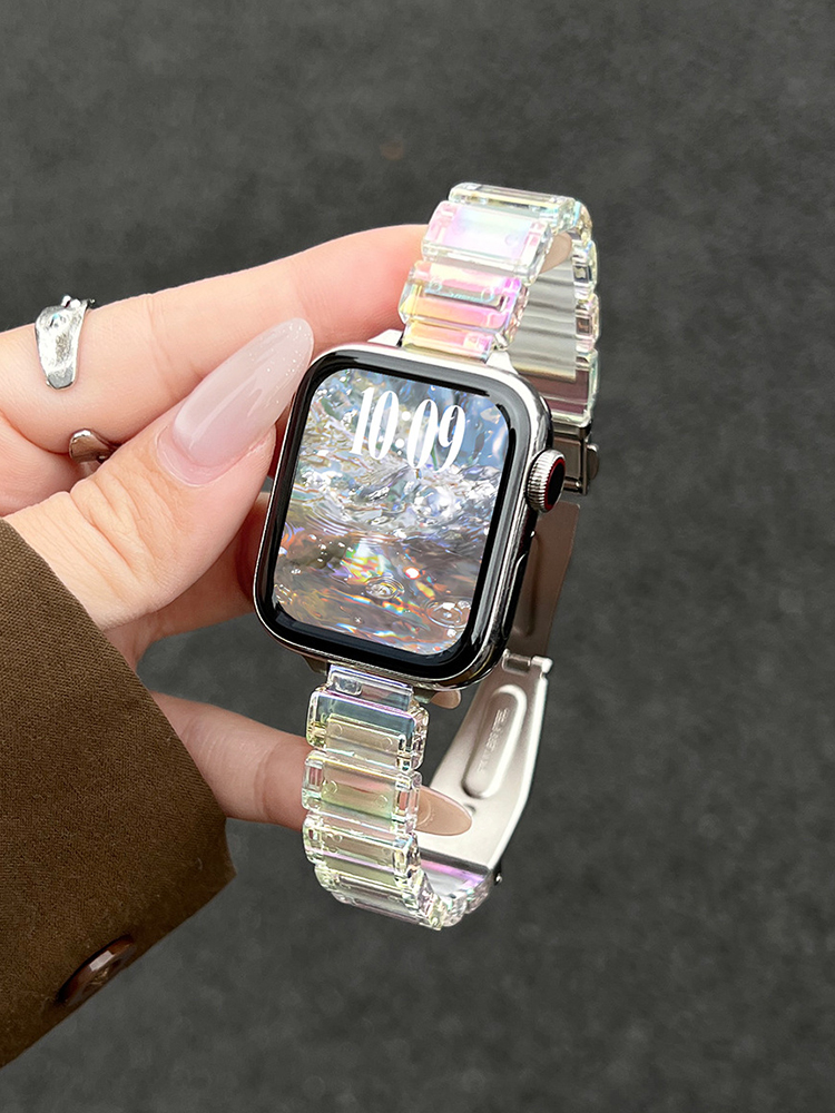 Iridescent Laser Acrylic Band for Apple Watch