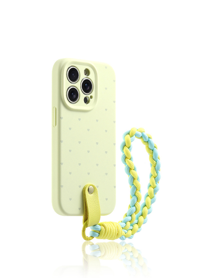 Love Candy Color Wrist Strap Case