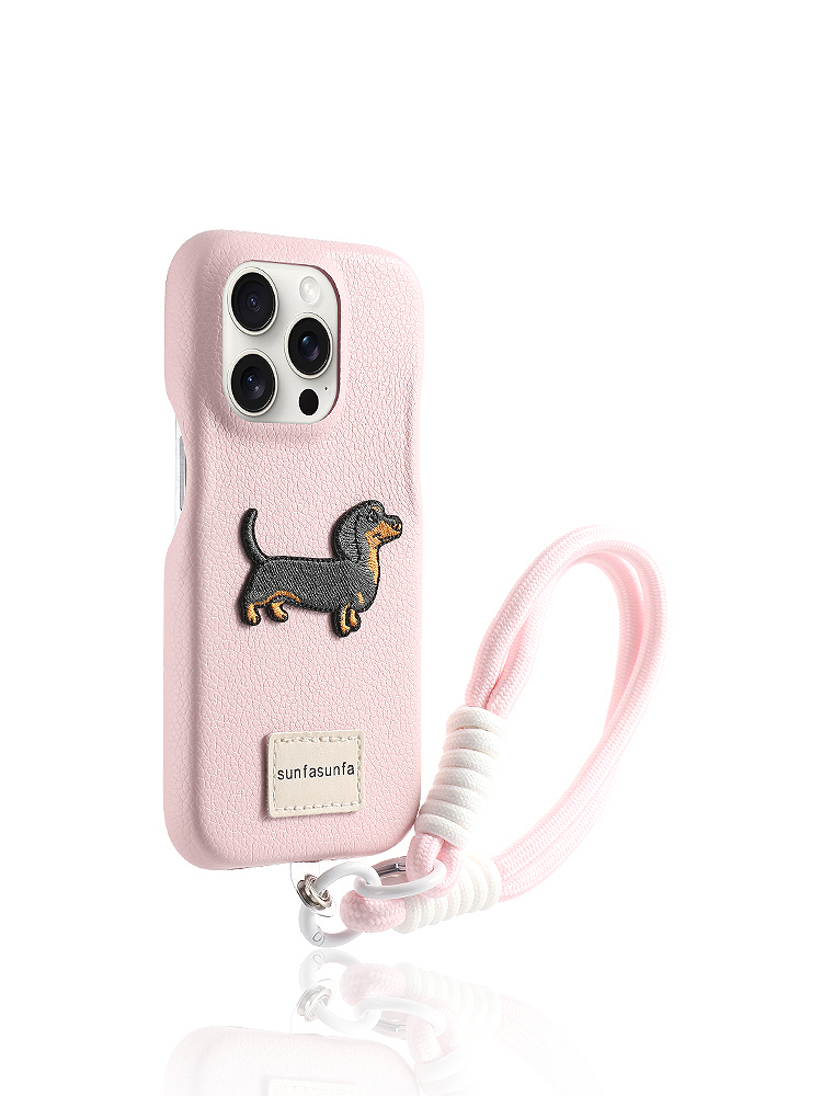 Dachshund Wrist Strap Case