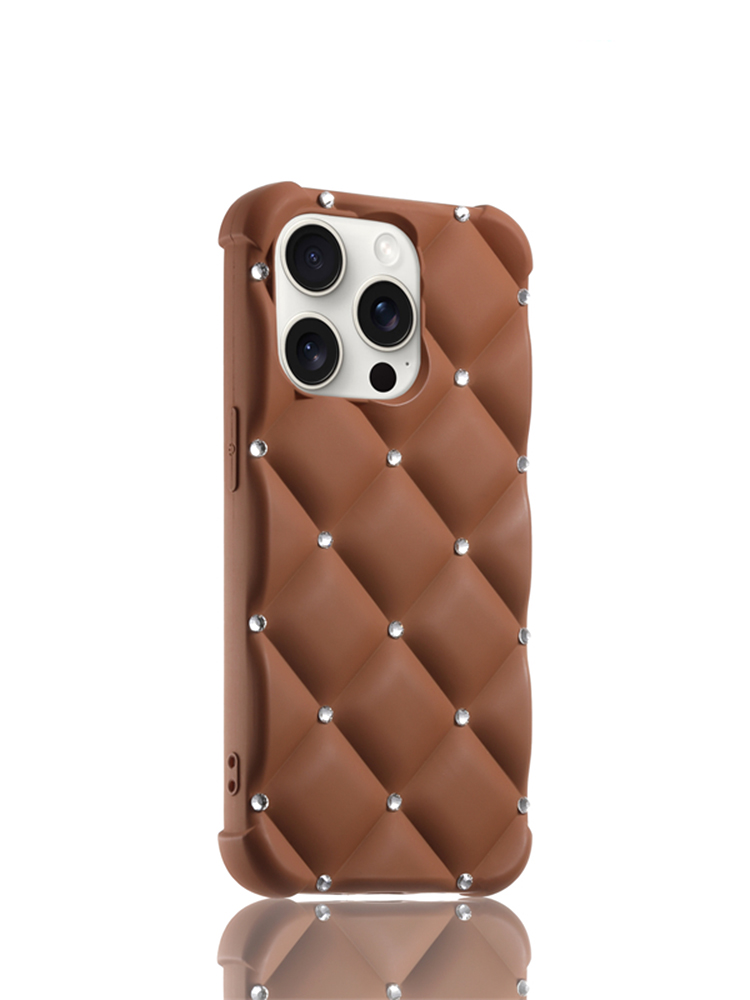 Rhinestone Diamond Textured iPhone Case - Tatanband