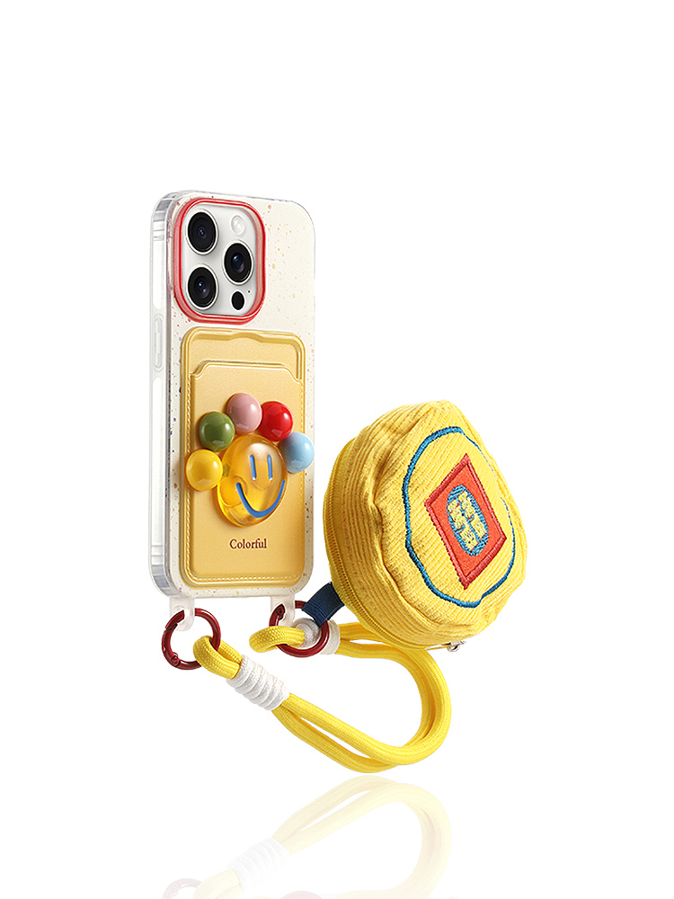 Family Dolls Stripe Wrist Strap iPhone Case - Tatanband