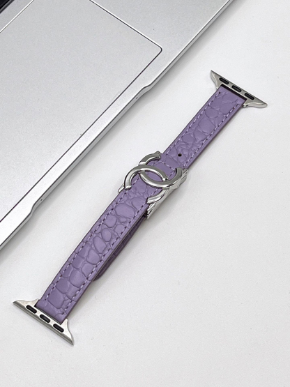 Double C Magnetic Magnetic Leather Band