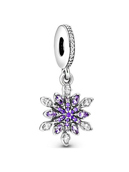 Purple Series Style Alloy Beads