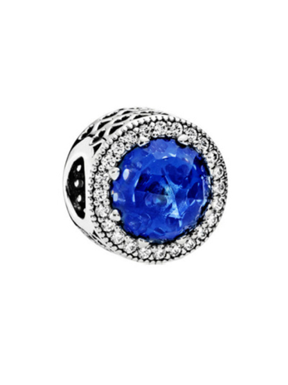 Blue Starry Sky Series Alloy Beads