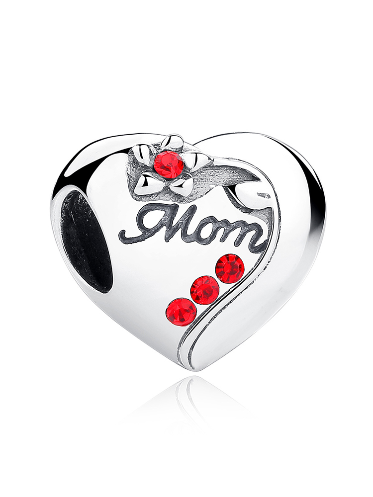 MOM Series 925 Sterling Silver Beads