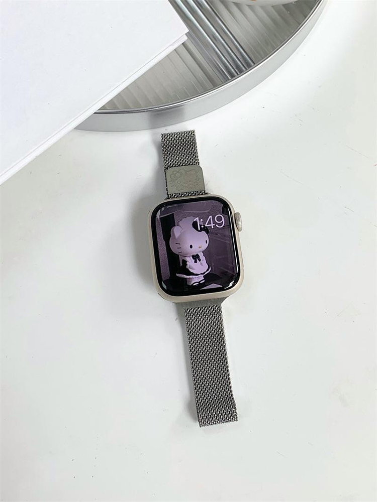 Kitty Slim Milanese Stainless Steel Band