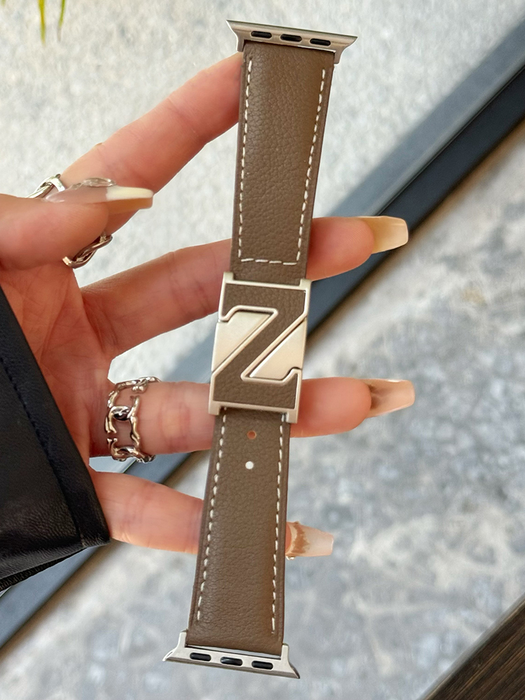Z Letter Magnetic Leather Band