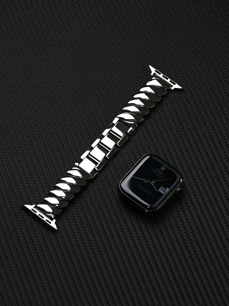 Twist Shape Stainless Steel Band