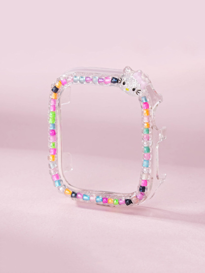 Colored Beads Handmade PVC Protective Case