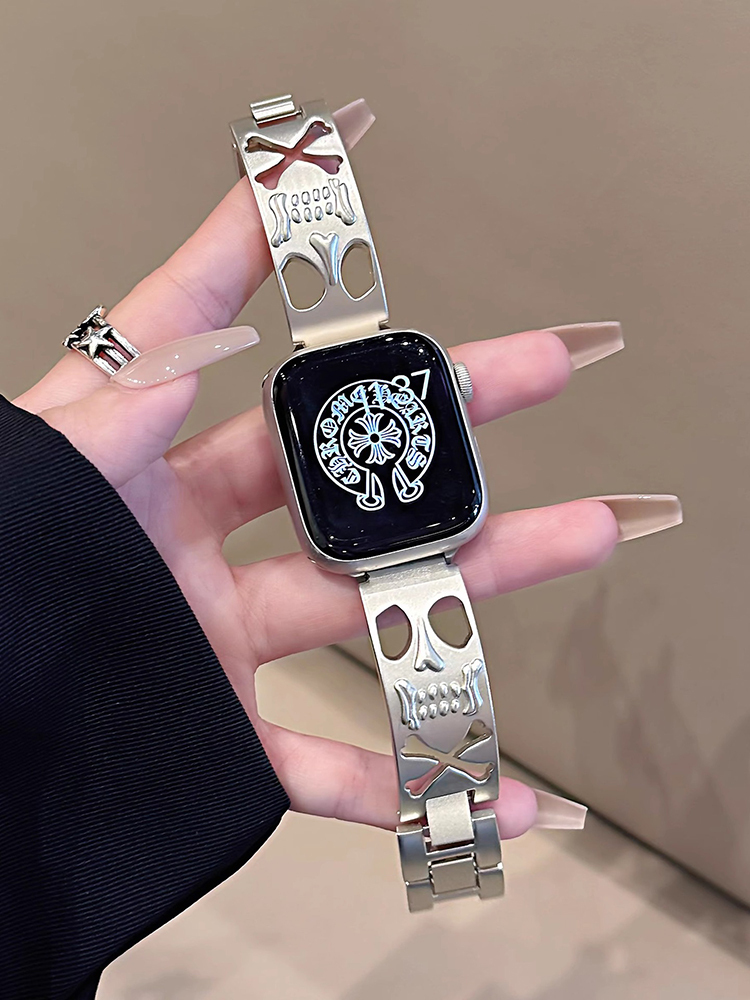 Hollow Skull Stainless Steel Band