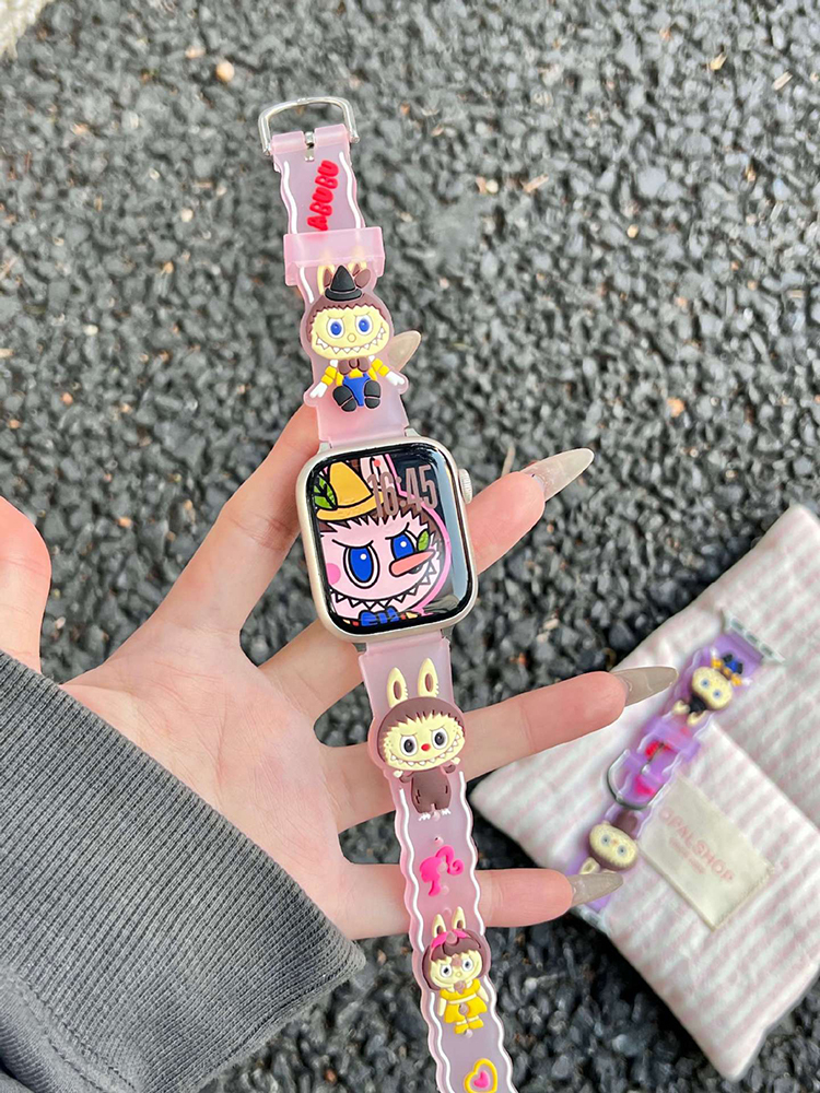 Labubu Cartoon Silicone Band