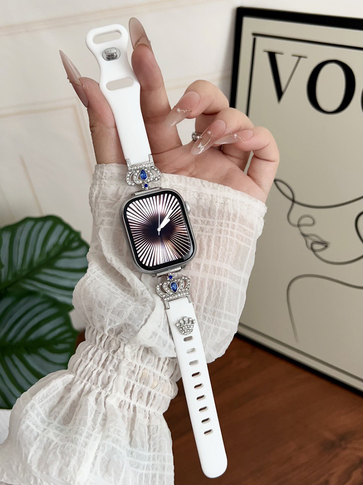 Queen Crown Silicone Band