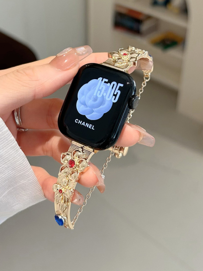 Ruby Bouquet Metal Band for Apple Watch