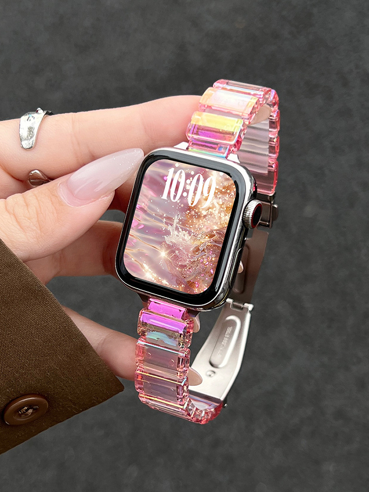 Iridescent Laser Acrylic Band for Apple Watch