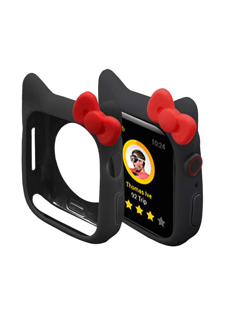 Kitty Color Silicone Apple Watch Protective Case - Tatanband