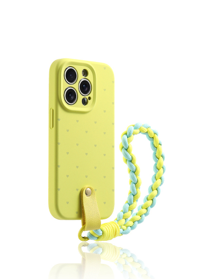 Love Candy Color Wrist Strap Case